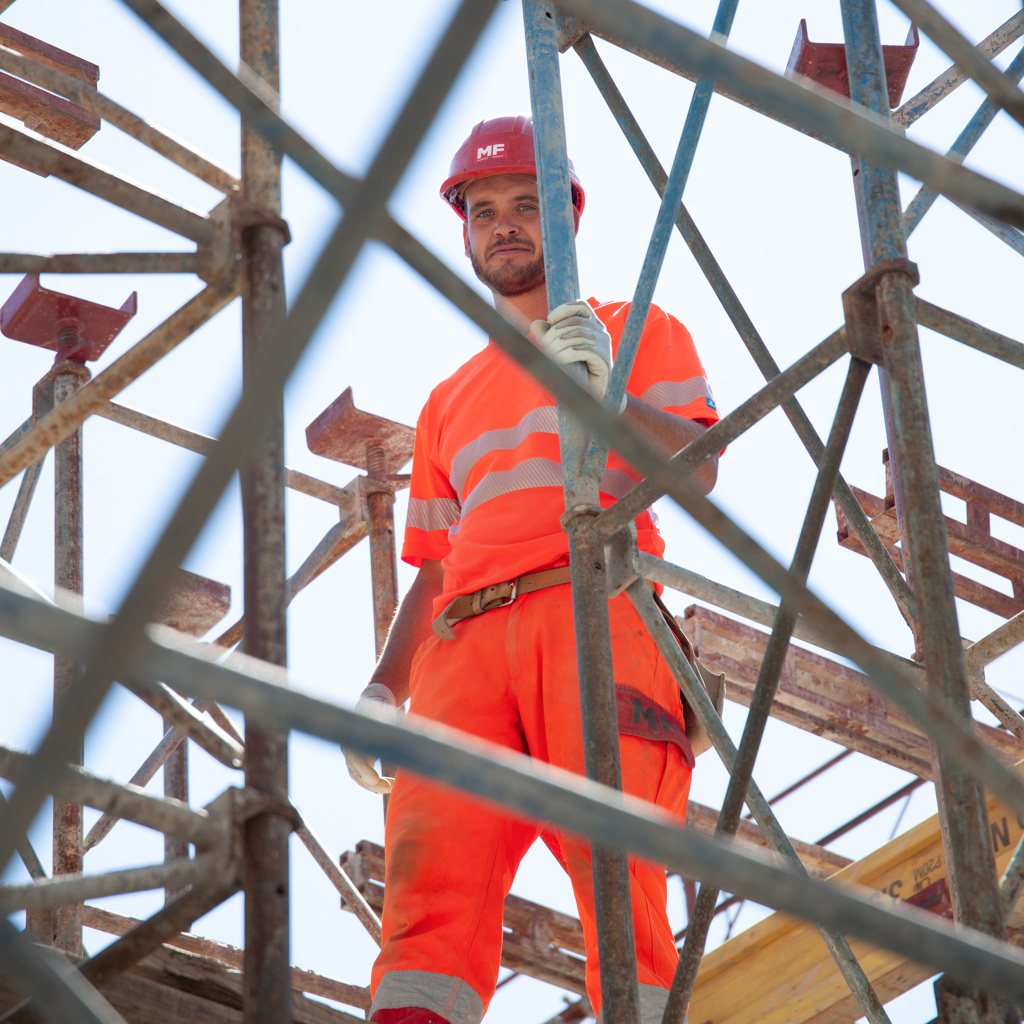 L'homme du chantier