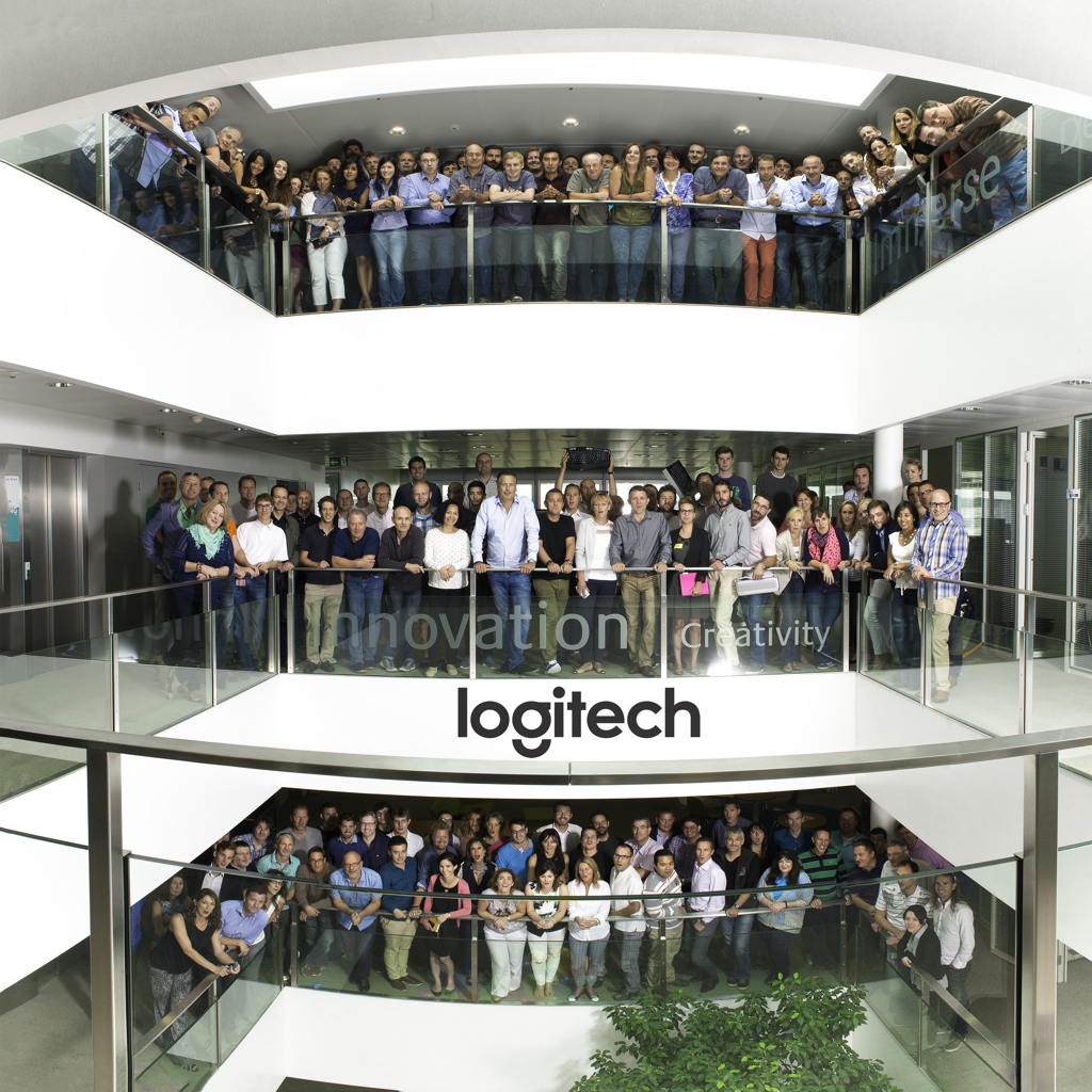 Photo de groupe Logitech