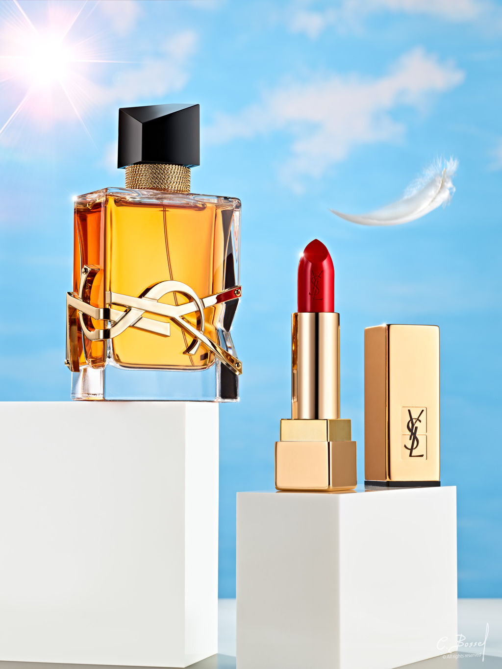 Yves Saint Laurent - LIBRE  Eau de parfum intense, © Claude Bossel