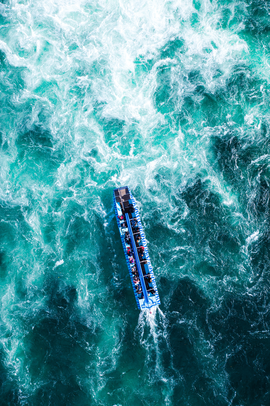 Schifffahrt am Rheinfall